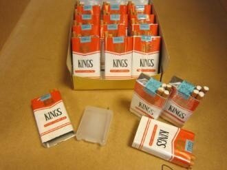 Waterspuit Pakje cigaretten